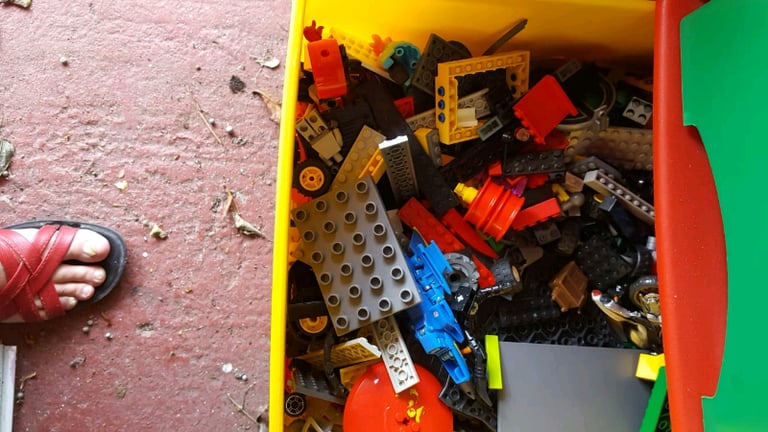 3 boxes of Lego