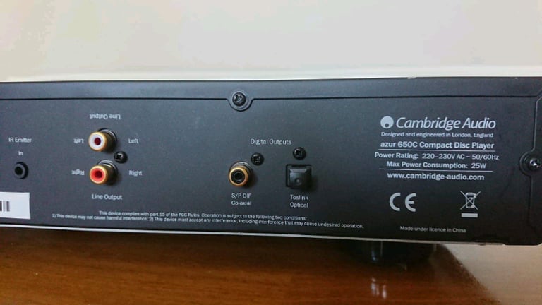 Cambridge Audio azur 650C CD player 