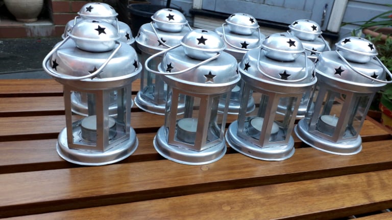 image for T light candle holders x8 unused 