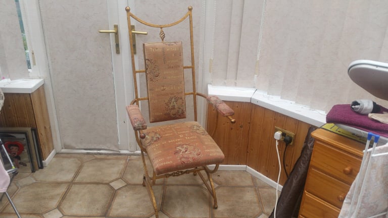 image for Iron work chair quite heavy 
