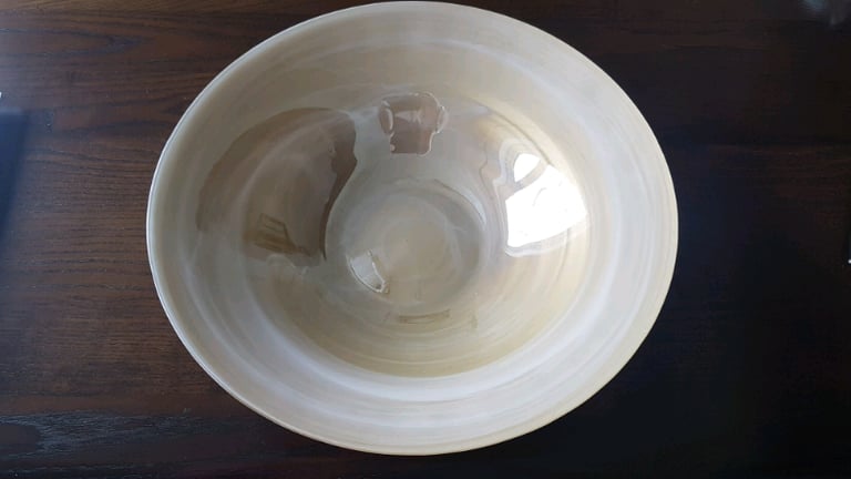 Next large glazed bowl