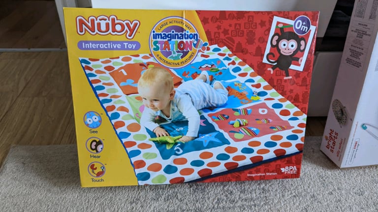 Nuby Imagination Station Activity Play Mat (Large)