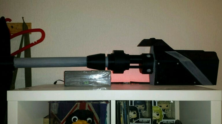 BBC Red Dwarf display Dave Lister Bazookoid gun scifi 3d print unfinished