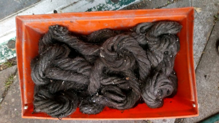 image for BOX OF TARRED HEMP