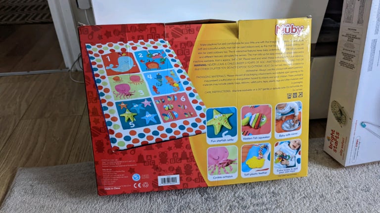 Nuby Imagination Station Activity Play Mat (Large)