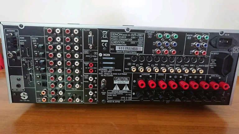 Denon AVR-2807 amplifier 