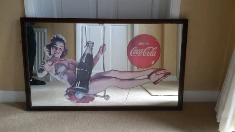 image for Café mirror Coca Cola 1960's