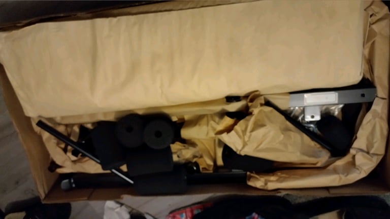 image for NEW vintage NOS 1992 weider fb200b folding butterfly bench.no weights body building. free loc del