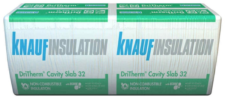 NEW, unopened knauf insulation cavity slab 34  125mm