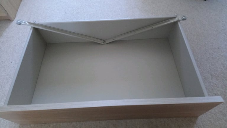 image for Ikea MALM Drawer - white stained oak