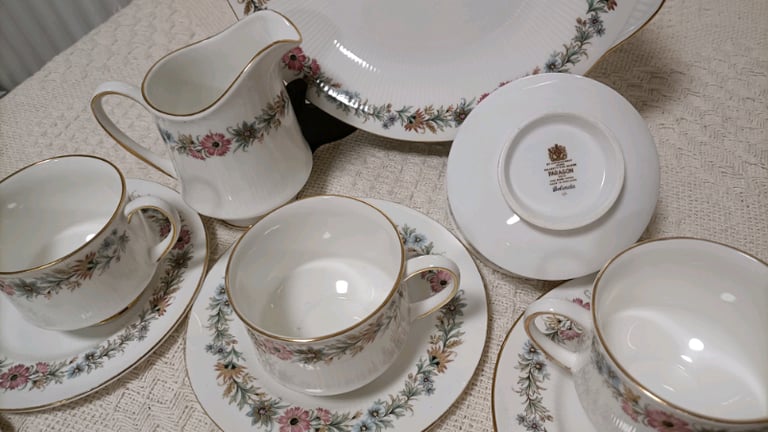 34 PC PARAGON Vintage Coffee Set from £4