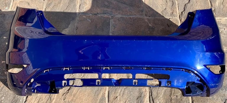 Ford Fiesta Zetec S Mk7 2008 to 2017 Rear Bumper 8A61-17K823 in Blue