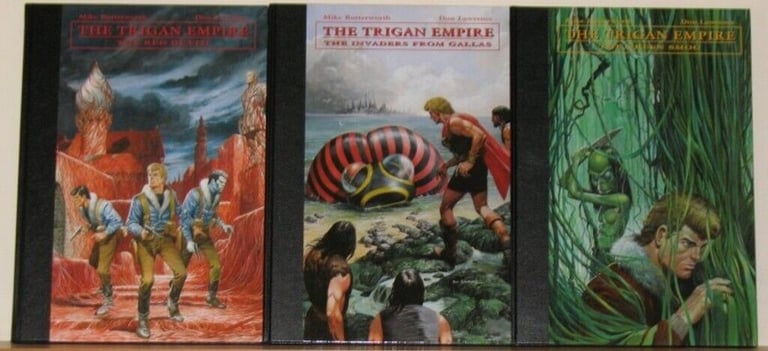 The Trigan Empire (the complete series, 12 books in perfect condition) (£900)