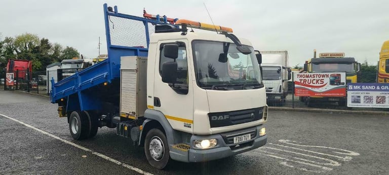 2012 DAF LF45-180 12 TON TIPPER WITH THOMPSON DROPSIDE FULL TAR SPEC BODY