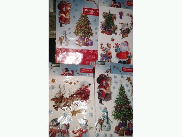 3D Christmas stickers £2 