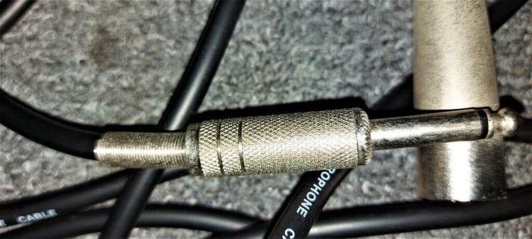 image for Microphone Cable Quarter Inch Jack To XLR [5- 6m] 