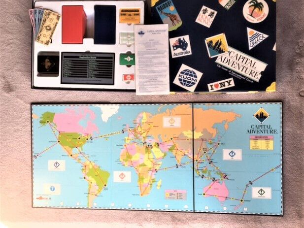 Collectable Board Game - Capital Adventure