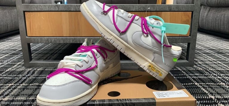image for Offwhite Space Nike Dunks Lot 21 of 50