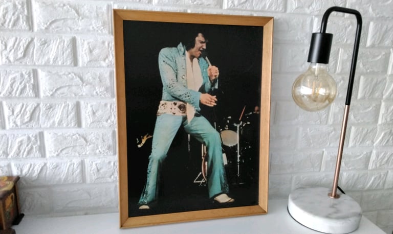 image for Vintage elvis is print 1975 cool original 