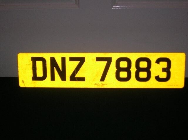 DNZ 7883 Registration number for sale.