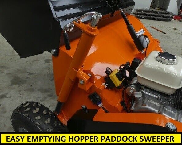 Paddock Sweeper. Electric Start Paddock Sweeper. Chapman PC120 Paddock Cleaner