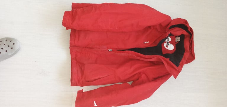 WEDZE Red, SKI JACKET  Size 10 £10