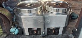 Catering equipment commercial food warmers Bain Maries restaurant kitchen trailer items 
