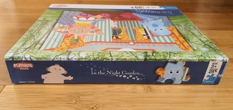 (Brand New & Sealed) In the Night Garden 25 Jigsaw Puzzles, Preschool Age 3+ 