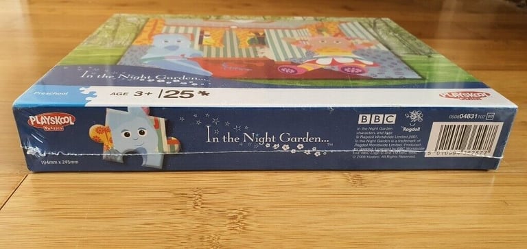 (Brand New & Sealed) In the Night Garden 25 Jigsaw Puzzles, Preschool Age 3+ 
