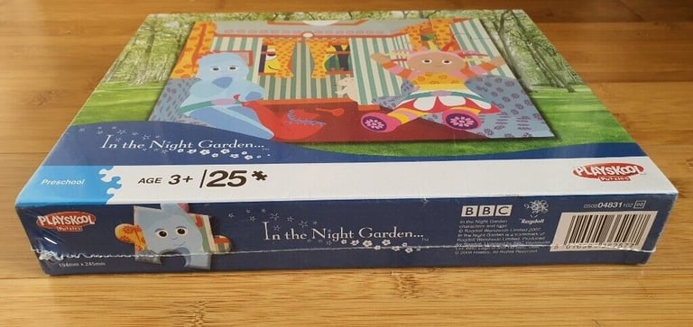 (Brand New & Sealed) In the Night Garden 25 Jigsaw Puzzles, Preschool Age 3+ 