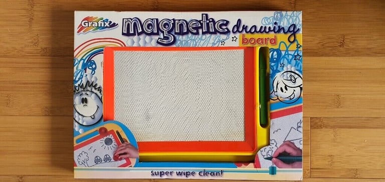 Magnetic Drawing board: Super Wipe Clean! (Brand New)