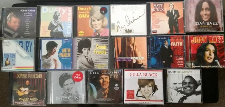 image for 18 Cd's from 1950/1960 Artists