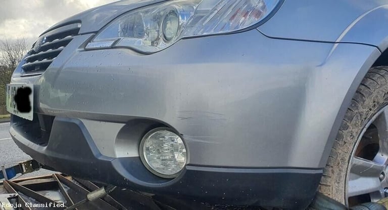 Subaru Outback Boxer Front Bumper In Grey Colour Estate 2010