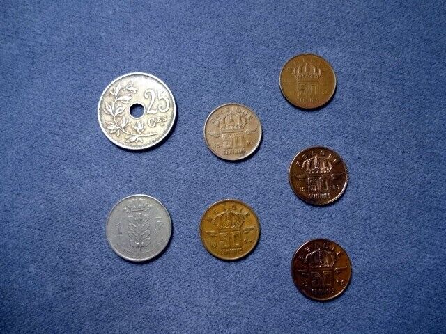 Old Belgian currency.