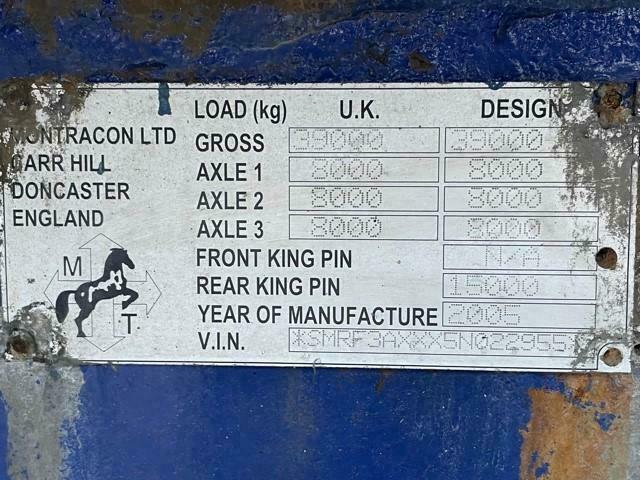 MONTRACON EXTENDABLE FLATBED TRAILER