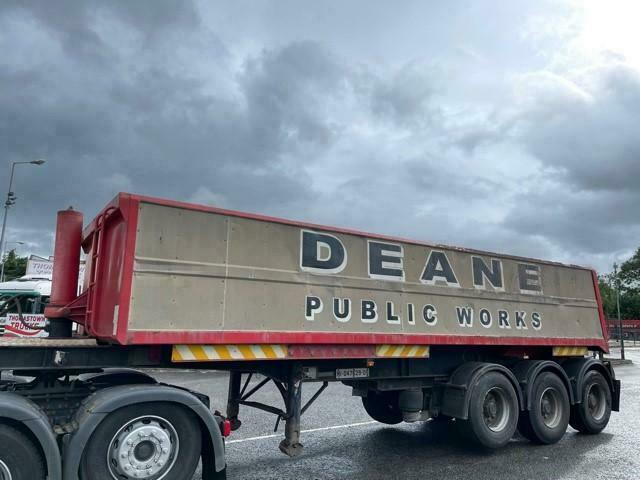 2005 DENNISON SLIDER TIPPING TRAILER