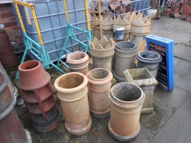 Roof finals Reclaimed finals Ridges Roof Ridge chimney pots etc 