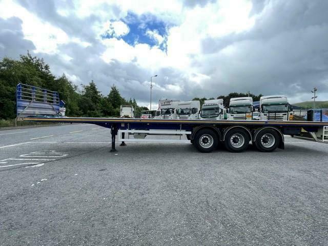 2018 KASSBOHRER 13.6M FLATBED TRAILER