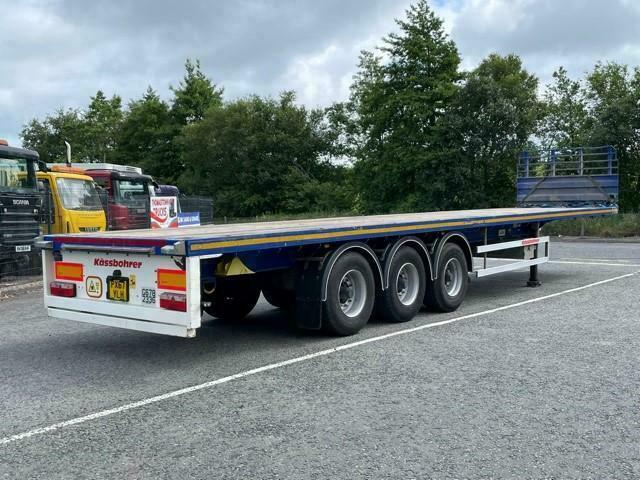 2018 KASSBOHRER 13.6M FLATBED TRAILER