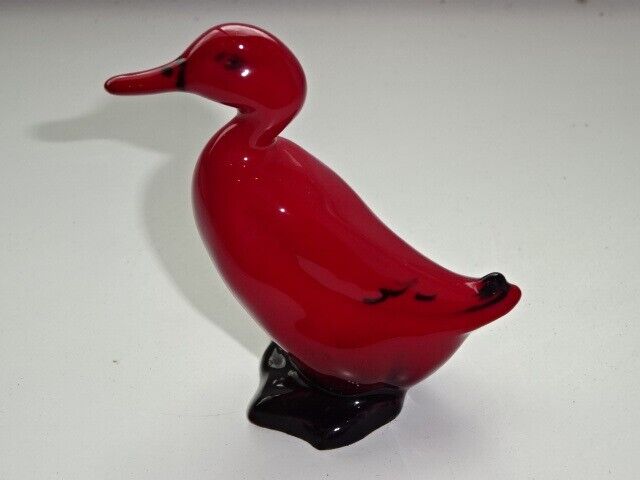 image for Royal Doulton flambe small standing duck (model HN395)