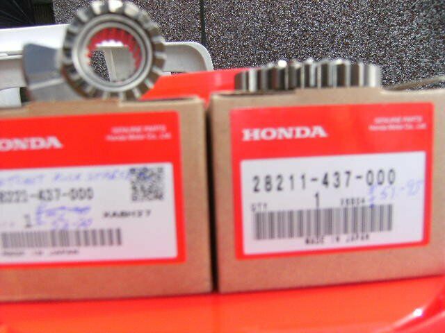 image for Honda XLkick starter ratchet& pinion new parts & speedo gear £80 fits many models