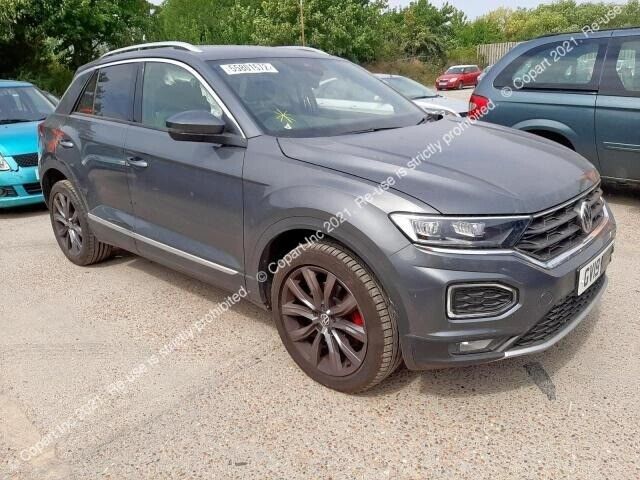 VOLKSWAGEN T ROC 2018 + BREAKING FRONT END DOORS HUBS INTERIOR AIRBAG KIT ENGINE GEARBOX