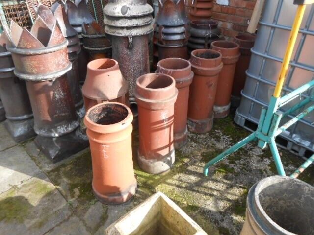 Roof finals Reclaimed finals Ridges Roof Ridge chimney pots etc 