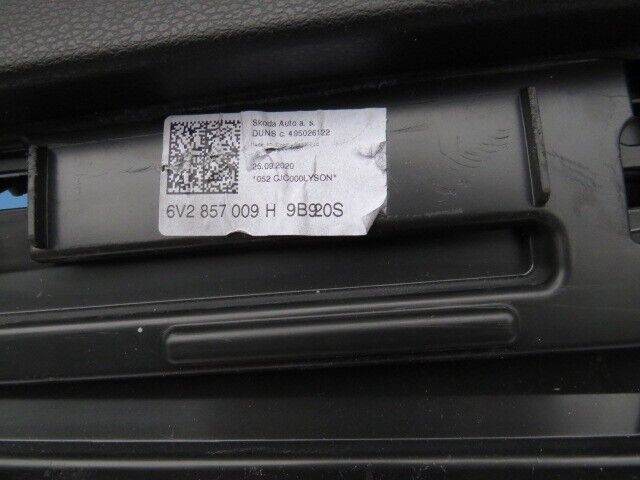 SKODA FABIA MK3 AIR BAG KIT DASHBOARD SEAT BELTS 2019-ON