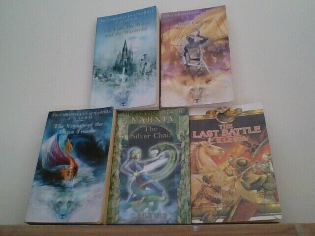 image for 5-Book Bundle - CS Lewis - Chronicles of Narnia - Children's Lit (with illustrations)