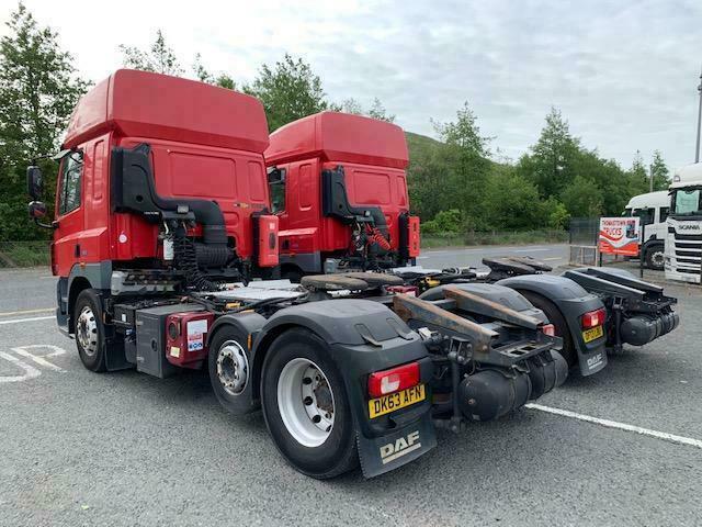 2013 DAF CF85.460 6X2 SPACECAB SMALL WHEEL MID LIFT AXLE T/UNIT