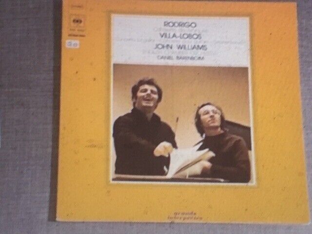 image for Rodrigo, Villa Lobos, John Williams 12” Vinyl Record *AS NEW NR MINT**