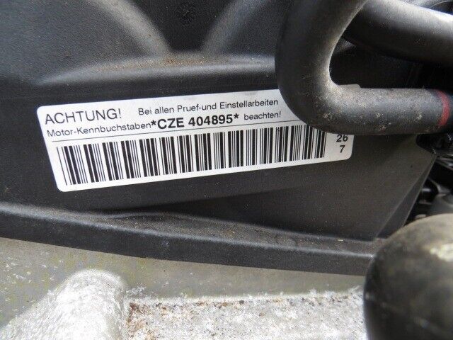 SEAT LEON FR 2017 COMPLETE ENGINE 1.4 TSI CZE CODE 14K 