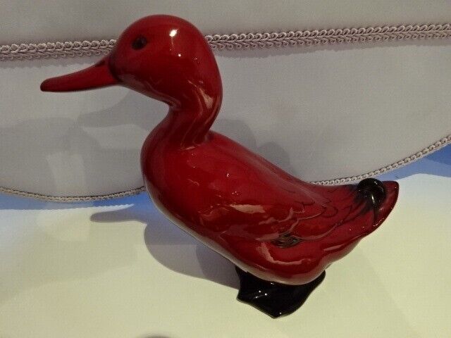 image for Royal Doulton Flambe Standing Drake (model 137)