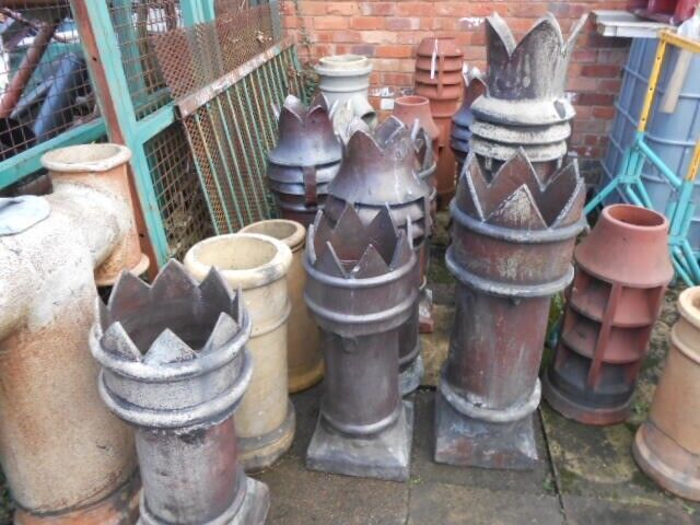 Roof finals Reclaimed finals Ridges Roof Ridge chimney pots etc 